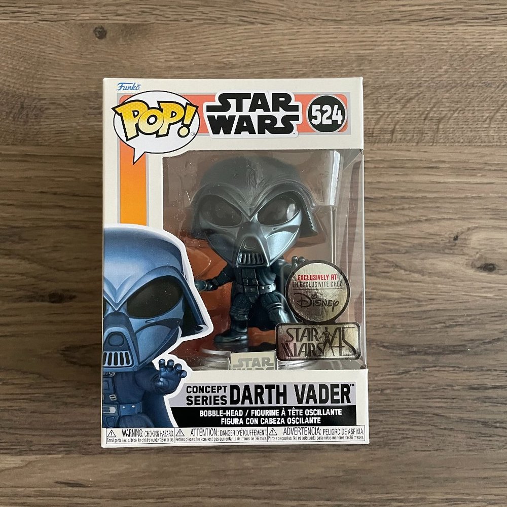 Funko Pop Star Wars Concept Series Darth Vader Exclusive Figure 524 New